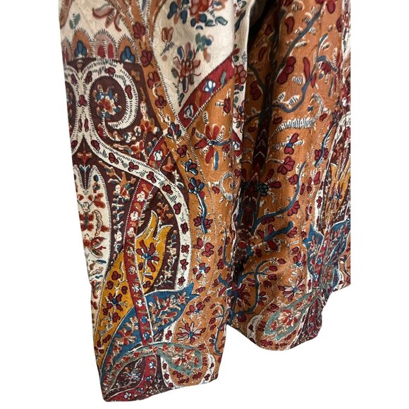 Coldwater Creek Baroque Tapestry Jacket M Vintage Artsy Boho Eclectic Grandma‎ - Picture 4 of 7